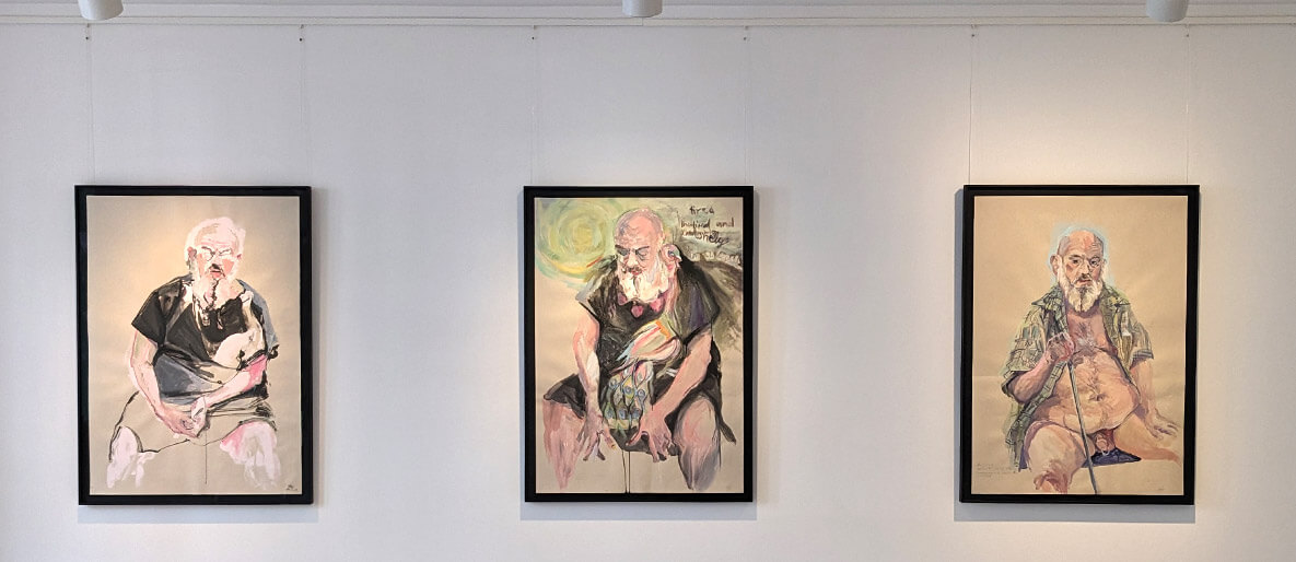 Ellen Louise Weise - Ausstellung ein Nest im Wind, rk - Galerie für zeitgenössische Kunst im Ratskeller Berlin Lichtenberg