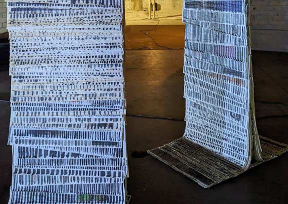 Ellen Louise Weise — Ausstellung MUSS HEUTE PASSIEREN - Kleiner Wasserspeicher Berlin Prenzlauer Berg, April 2025